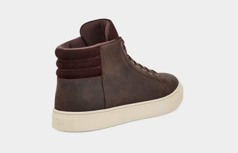 Ugg Baysider High Weather Sneakers Herr Choklad | Sverige-23678