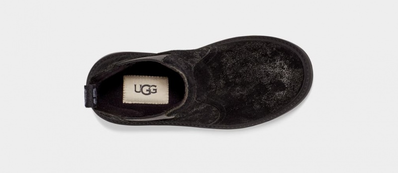 Ugg Bolden Metallic Stövlar Barn Metal Svarta | Sverige-60872