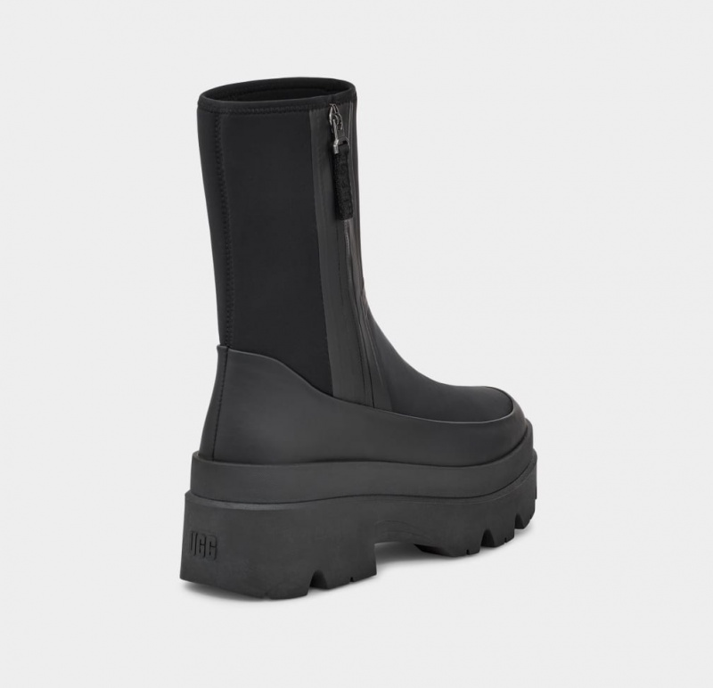 Ugg Brisbane Mid Stövlar Dam Svarta | Sverige-38961