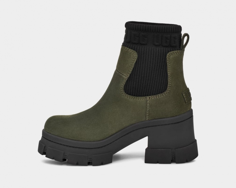 Ugg Brooklyn Chelsea Stövlar Dam Olivgröna | Sverige-06852