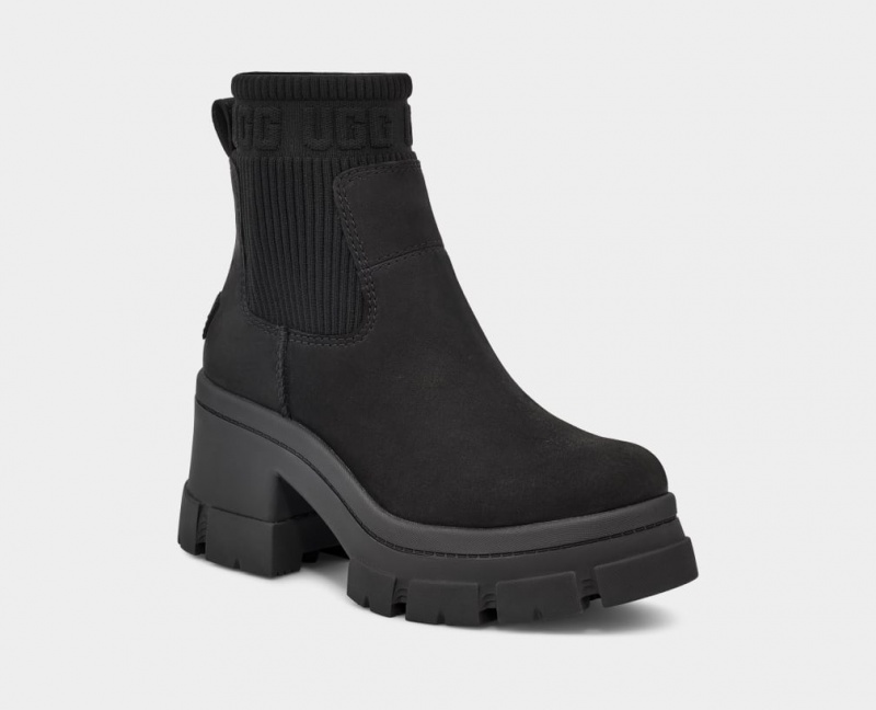 Ugg Brooklyn Chelsea Stövlar Dam Svarta | Sverige-37815