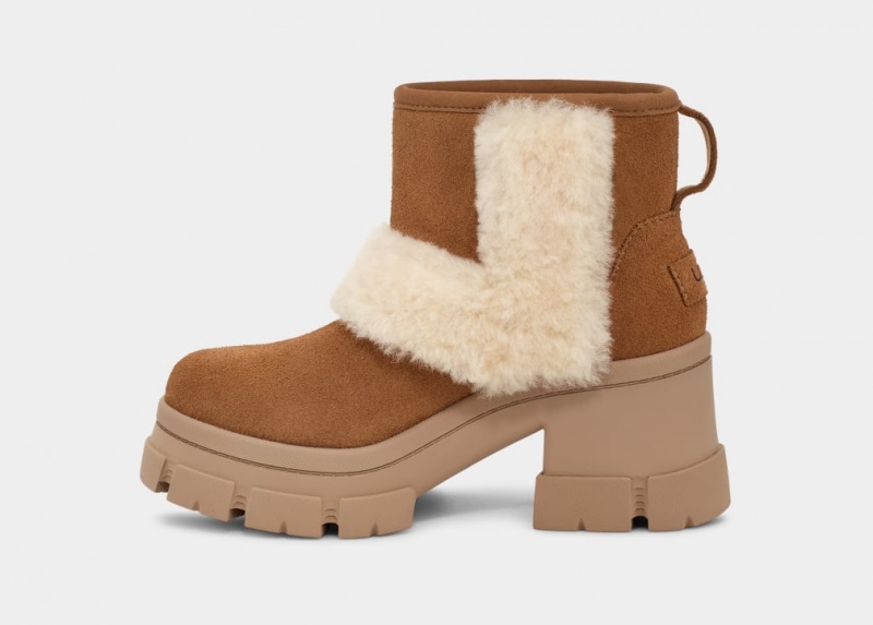 Ugg Brooklyn Sunburst Stövlar Dam Bruna | Sverige-95123