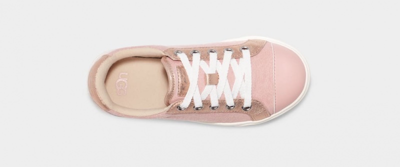 Ugg Calix Glitter Sneakers Barn Rosa | Sverige-58931