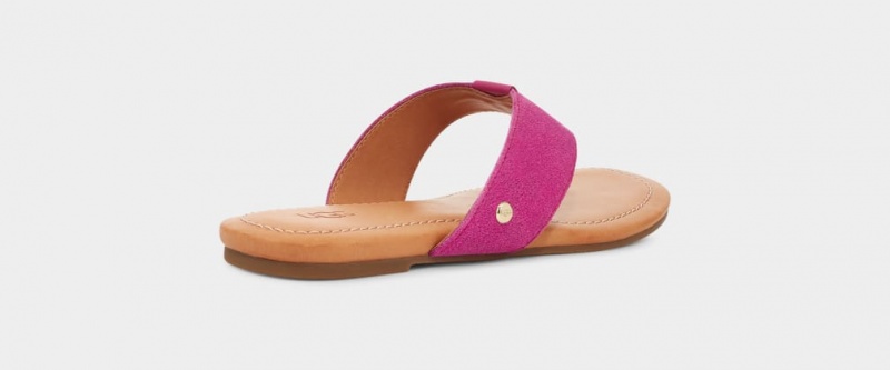 Ugg Carey Flip Badtofflor Sandaler Dam Rosa | Sverige-05172