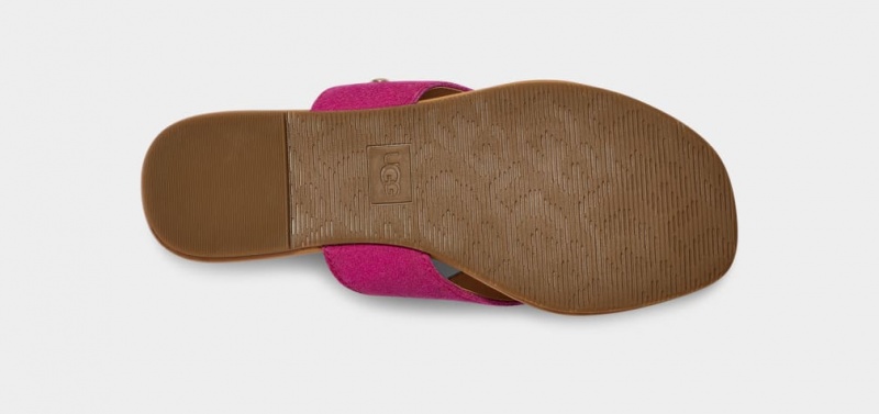 Ugg Carey Flip Badtofflor Sandaler Dam Rosa | Sverige-05172