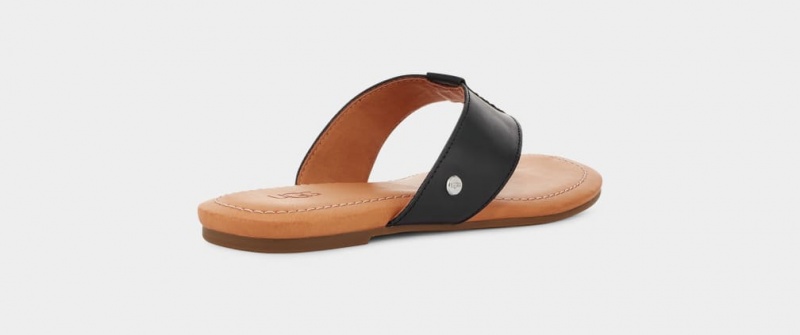 Ugg Carey Flip Flop Sandaler Dam Svarta | Sverige-59168