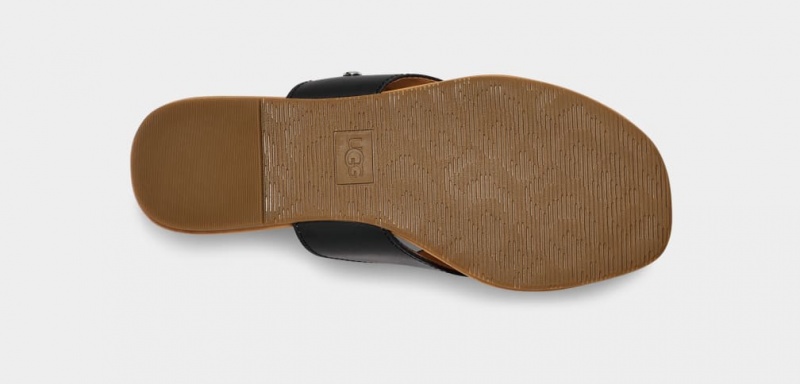 Ugg Carey Flip Flop Sandaler Dam Svarta | Sverige-59168