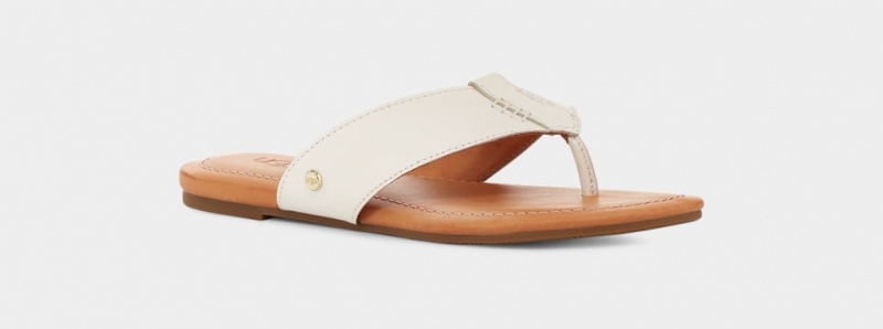 Ugg Carey Flip Flop Sandaler Dam Vita | Sverige-43086