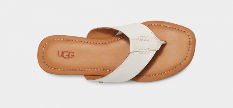 Ugg Carey Flip Flop Sandaler Dam Vita | Sverige-43086