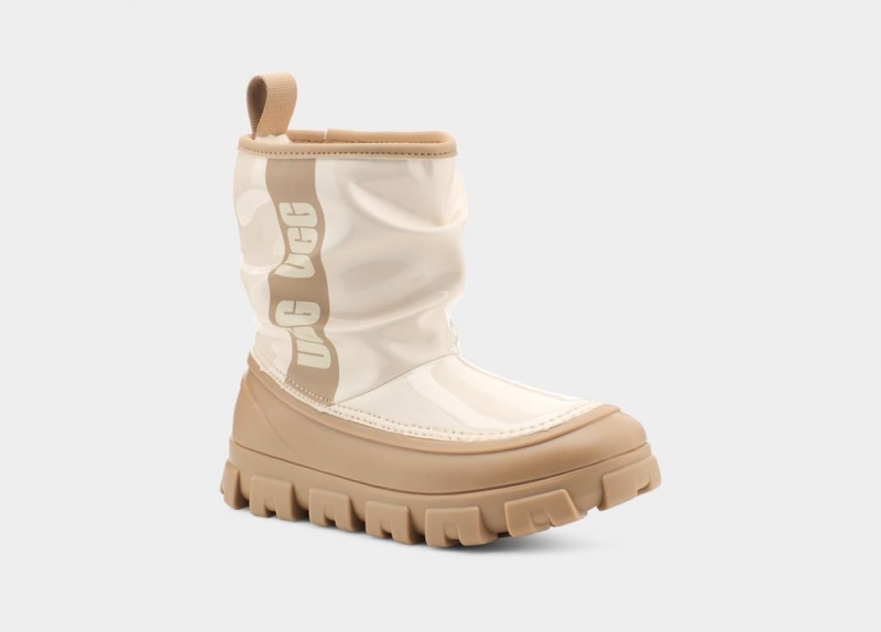 Ugg Classic Brellah Mini Stövlar Barn Senapsgult | Sverige-34652