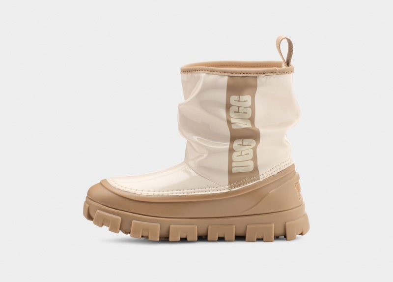 Ugg Classic Brellah Mini Stövlar Barn Senapsgult | Sverige-34652