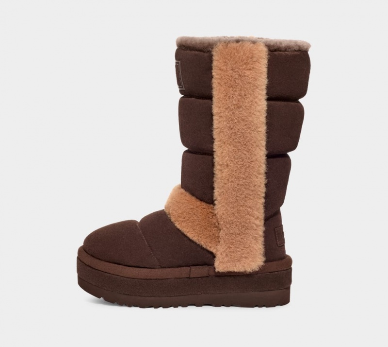 Ugg Classic Chillapeak Höga Stövlar Dam Bruna | Sverige-65721