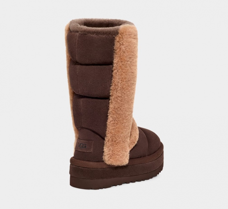 Ugg Classic Chillapeak Höga Stövlar Dam Bruna | Sverige-65721