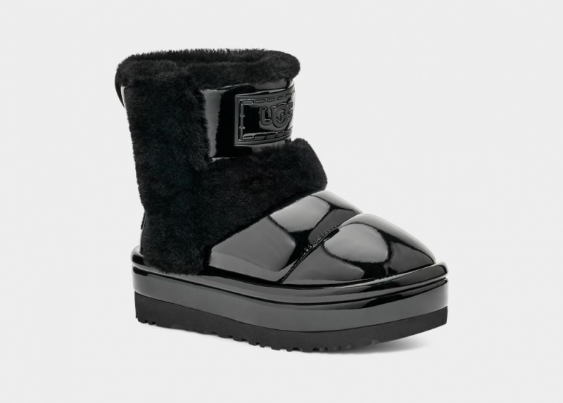 Ugg Classic Chillapeak Shine Stövlar Dam Svarta | Sverige-79612