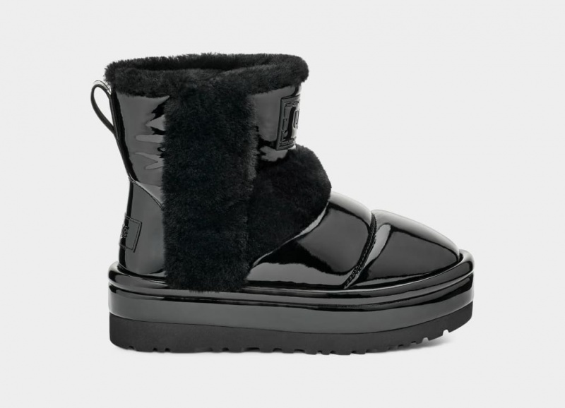 Ugg Classic Chillapeak Shine Stövlar Dam Svarta | Sverige-79612