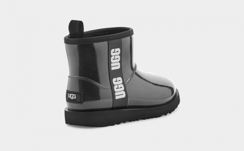 Ugg Classic Clear Mini II Stövlar Barn Svarta | Sverige-09835