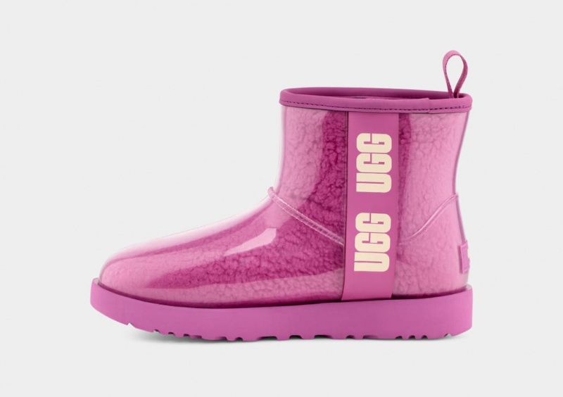 Ugg Classic Clear Mini Stövlar Dam Lila | Sverige-68739