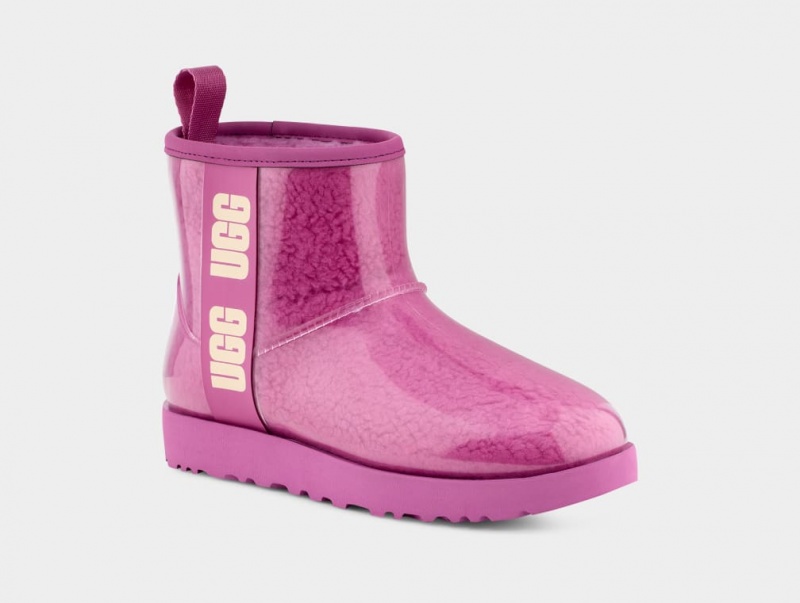 Ugg Classic Clear Mini Stövlar Dam Lila | Sverige-68739