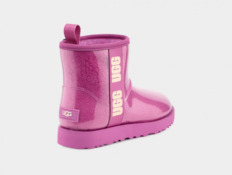 Ugg Classic Clear Mini Stövlar Dam Lila | Sverige-68739