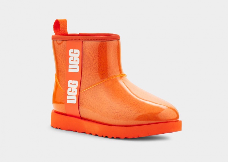 Ugg Classic Clear Mini Stövlar Dam Orange | Sverige-92184