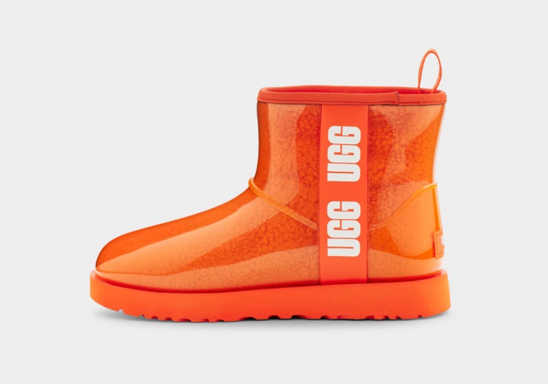 Ugg Classic Clear Mini Stövlar Dam Orange | Sverige-92184