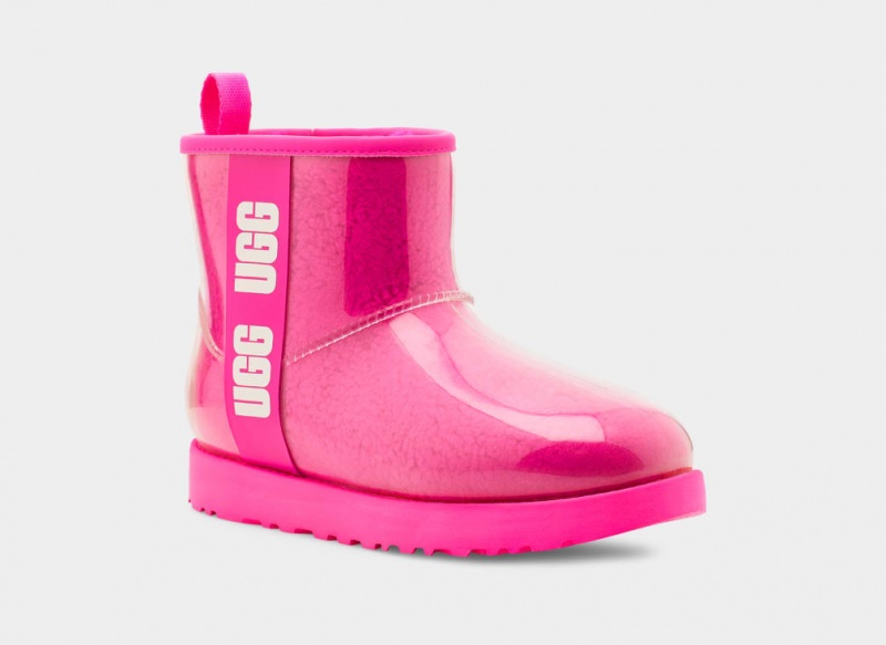 Ugg Classic Clear Mini Stövlar Dam Rosa | Sverige-83950