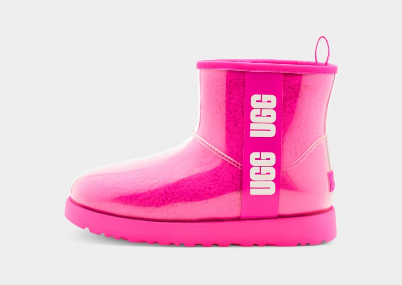 Ugg Classic Clear Mini Stövlar Dam Rosa | Sverige-83950