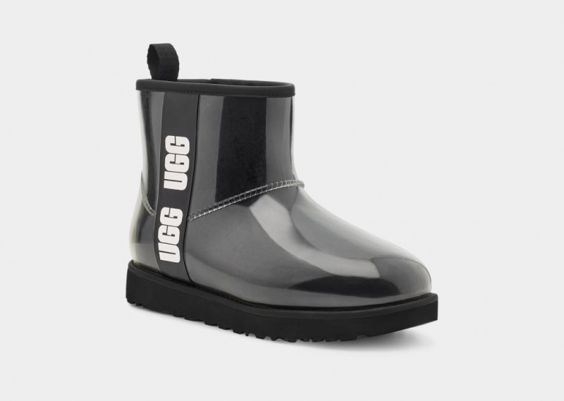 Ugg Classic Clear Mini Stövlar Dam Svarta | Sverige-30697