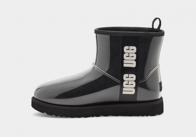 Ugg Classic Clear Mini Stövlar Dam Svarta | Sverige-30697