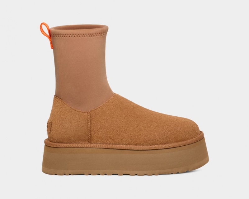 Ugg Classic Dipper Stövlar Dam Bruna | Sverige-36175