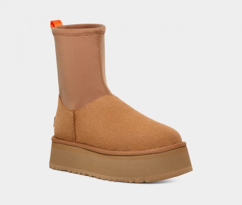 Ugg Classic Dipper Stövlar Dam Bruna | Sverige-36175