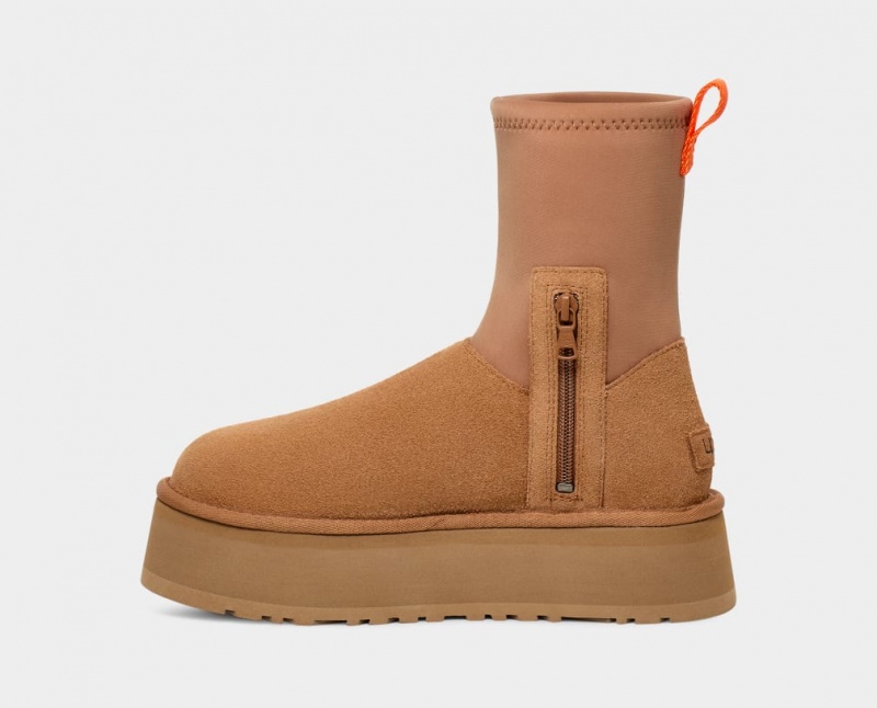 Ugg Classic Dipper Stövlar Dam Bruna | Sverige-36175