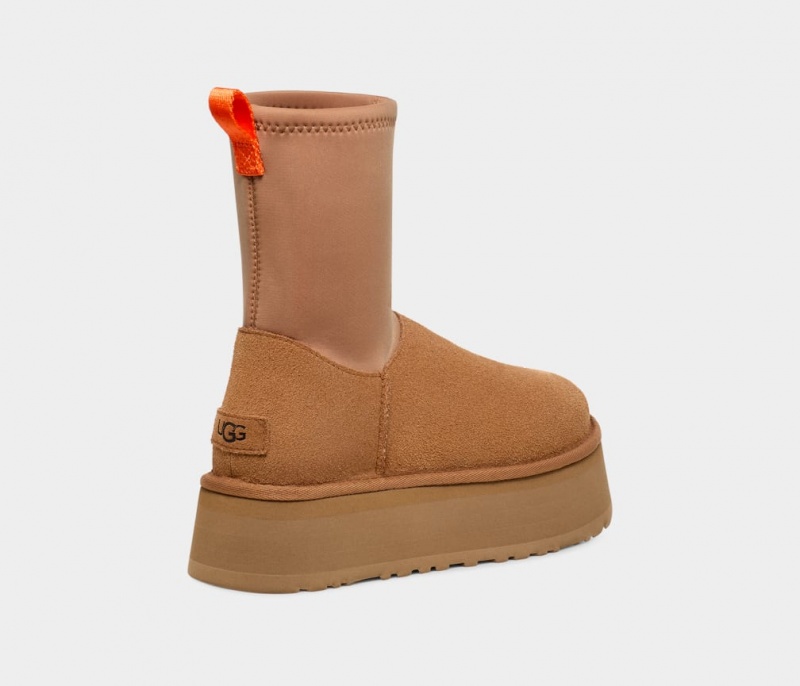 Ugg Classic Dipper Stövlar Dam Bruna | Sverige-36175