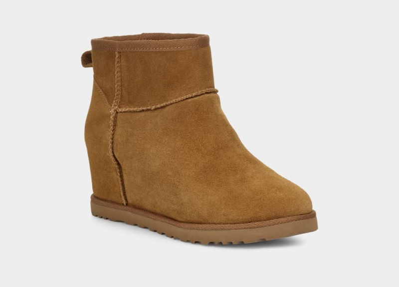 Ugg Classic Femme Mini Stövlar Dam Bruna | Sverige-14362