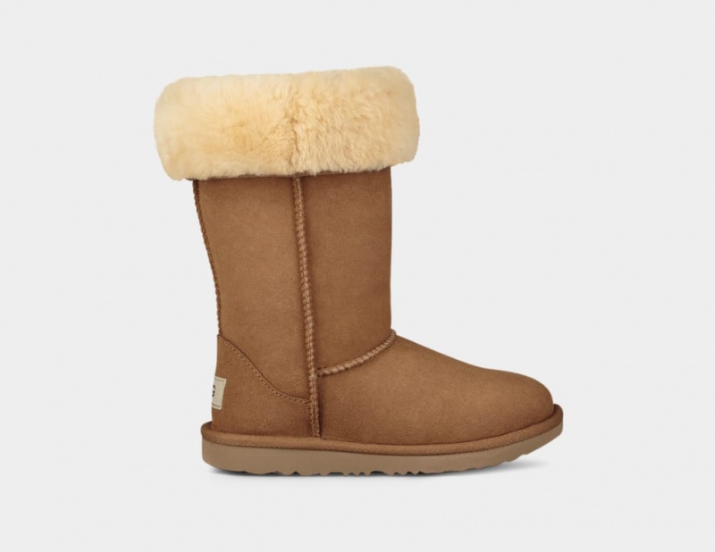 Ugg Classic II Höga Stövlar Barn Bruna | Sverige-13048