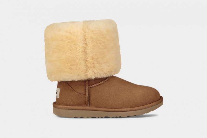 Ugg Classic II Höga Stövlar Barn Bruna | Sverige-13048