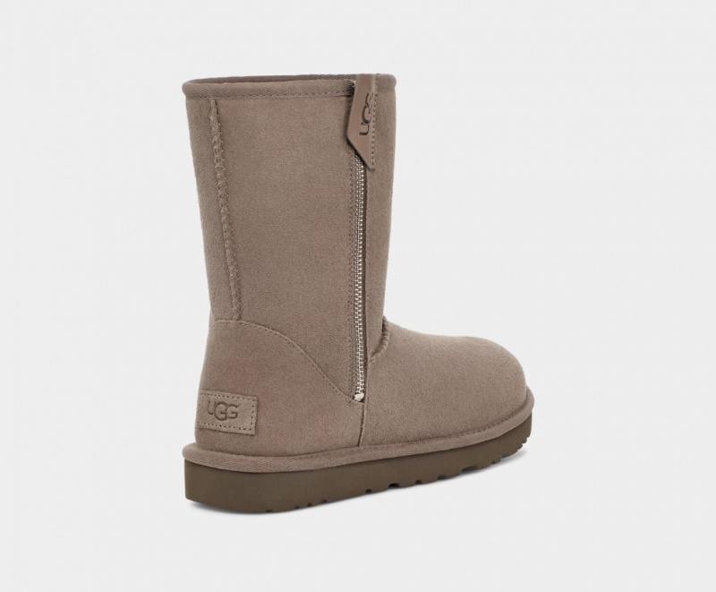 Ugg Classic Korta Bailey Zip Stövlar Dam Bruna | Sverige-40173