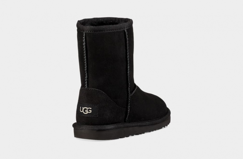 Ugg Classic Korta II Stövlar Barn Svarta | Sverige-82537