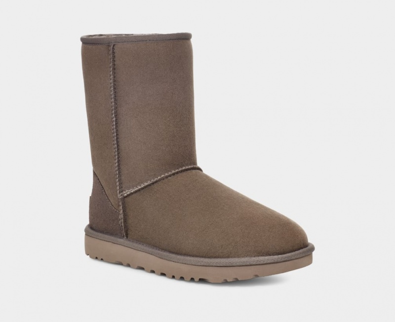 Ugg Classic Korta II Stövlar Dam Mörkbruna | Sverige-30972