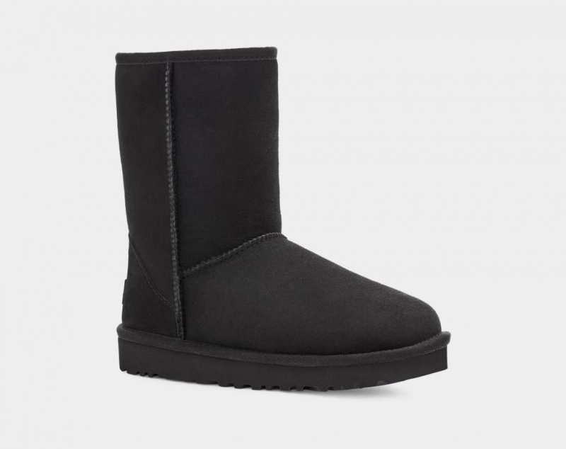 Ugg Classic Korta II Stövlar Dam Svarta | Sverige-29783