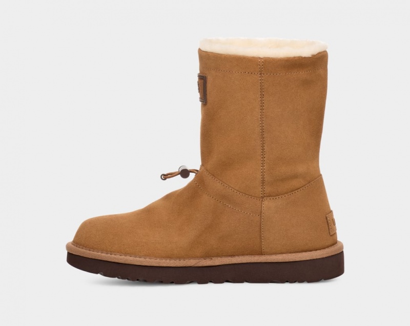 Ugg Classic Korta Toggler Stövlar Dam Bruna | Sverige-72618