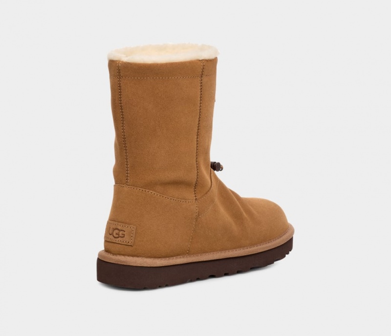 Ugg Classic Korta Toggler Stövlar Dam Bruna | Sverige-72618