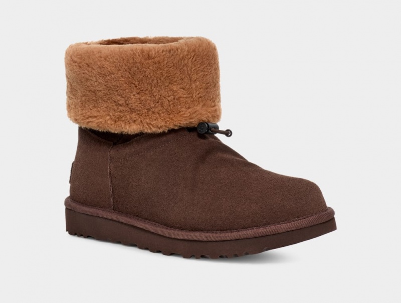 Ugg Classic Korta Toggler Stövlar Dam Bruna | Sverige-54892