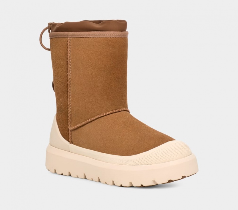 Ugg Classic Korta Weather Hybrid Stövlar Dam Bruna | Sverige-84912