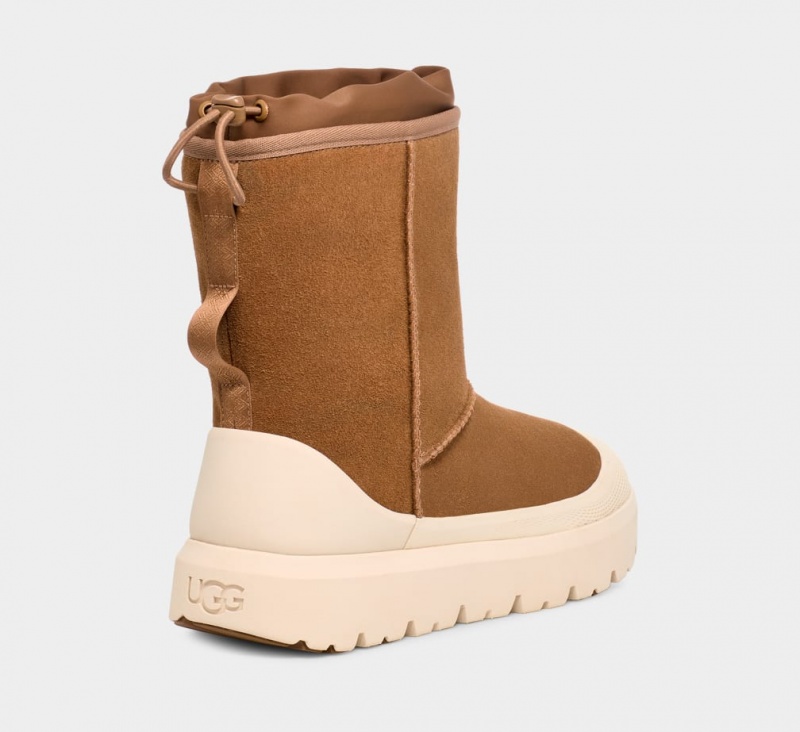 Ugg Classic Korta Weather Hybrid Stövlar Dam Bruna | Sverige-84912