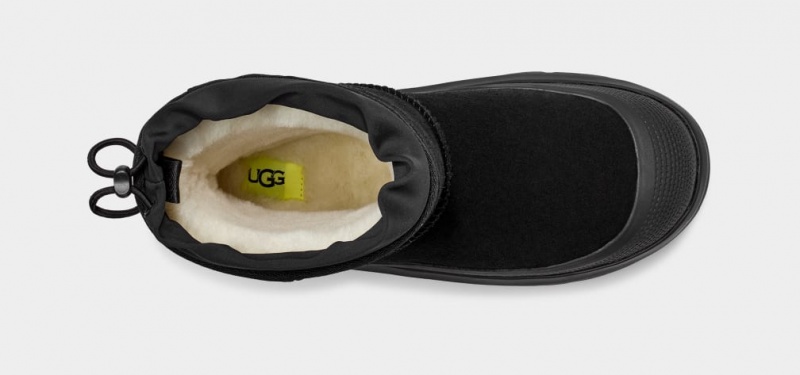 Ugg Classic Korta Weather Hybrid Stövlar Dam Svarta Svarta | Sverige-42930