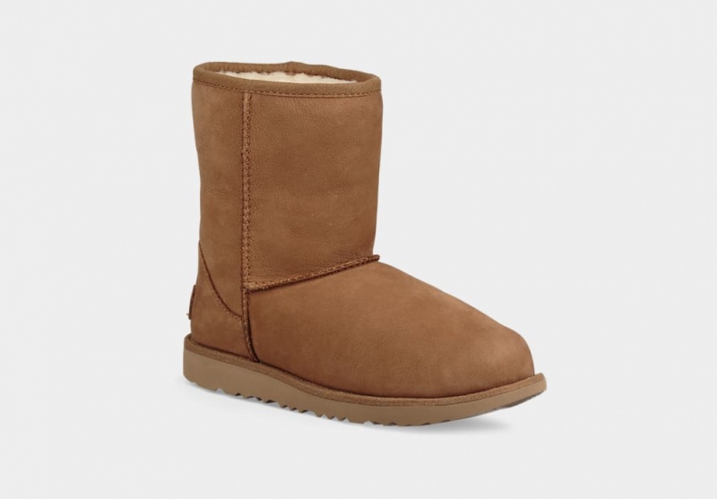 Ugg Classic Korta Weather Stövlar Barn Bruna | Sverige-90521