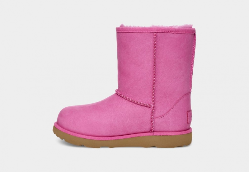 Ugg Classic Korta Weather Stövlar Barn Rosa | Sverige-13504