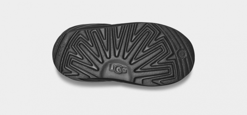 Ugg Classic Maxi Korta Stövlar Barn Svarta | Sverige-81374