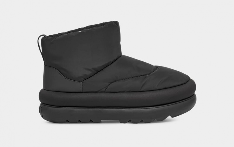 Ugg Classic Maxi Mini Stövlar Dam Svarta | Sverige-26810